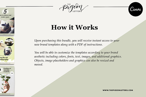 10 Earthy Templates for Pinterest in Social Media Templates - product preview 3