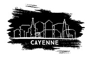 Cayenne French Guiana City Skyline