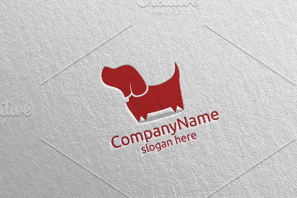Dog Logo Design 12 in Logo Templates - product preview 2