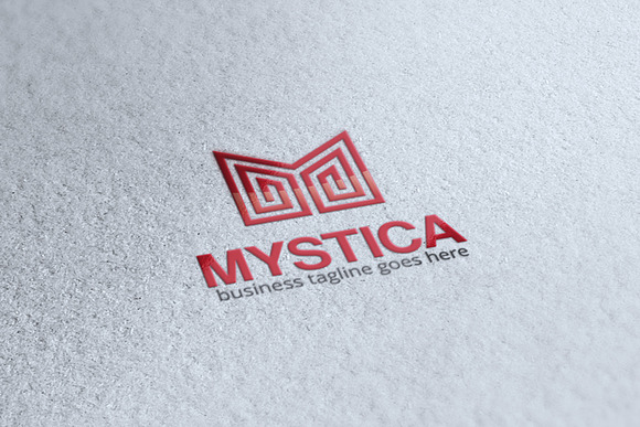 Mystica Letter M Logo in Logo Templates - product preview 1