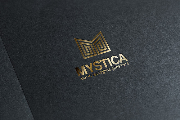Mystica Letter M Logo in Logo Templates - product preview 2