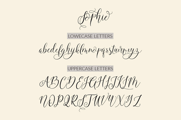 Sophie in Script Fonts - product preview 9