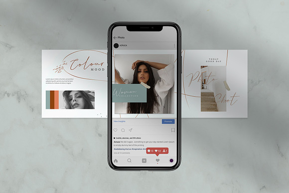 Oilivia Puzzle Instagram Feed in Instagram Templates - product preview 2
