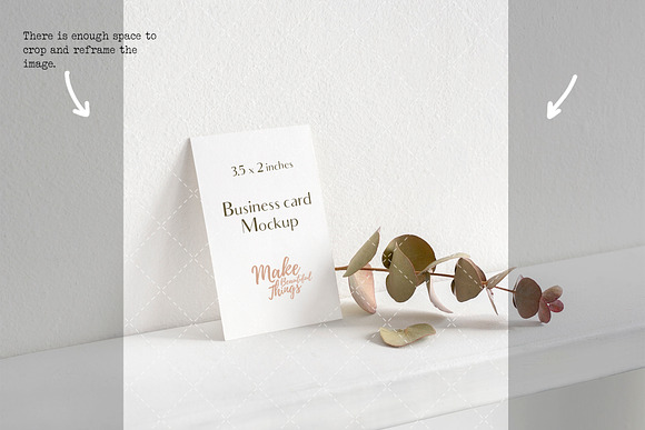Business card mockup in Branding Mockups - product preview 5