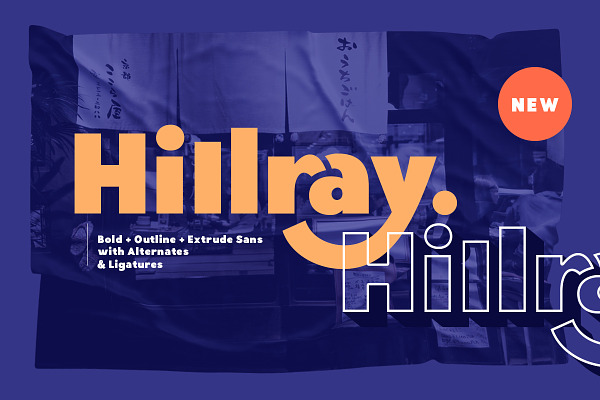 Hillray - Stylish Bold Sans
