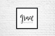 Grace & Hustle Print | Download
