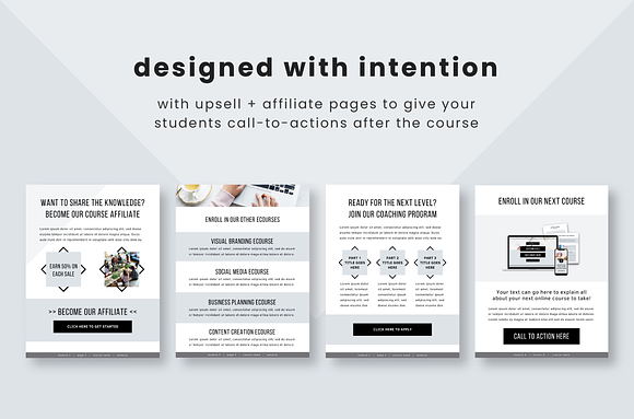 eCourse Workbook Template in Magazine Templates - product preview 7