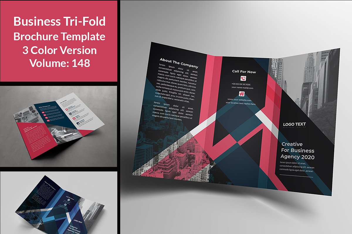 Multipurpose Trifold Brochure in Brochure Templates - product preview 8