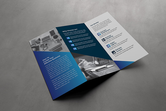 Multipurpose Trifold Brochure in Brochure Templates - product preview 2