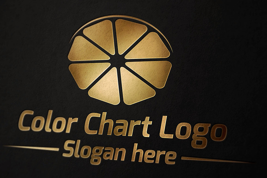 Color Chart Logo | Creative Logo Templates ~ Creative Market