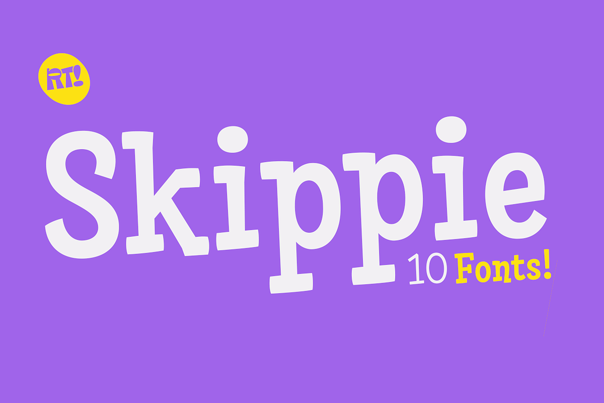 Skippie -60% All Bundle in Display Fonts - product preview 8
