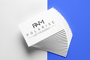 PWM Logo Design Typography Monogram