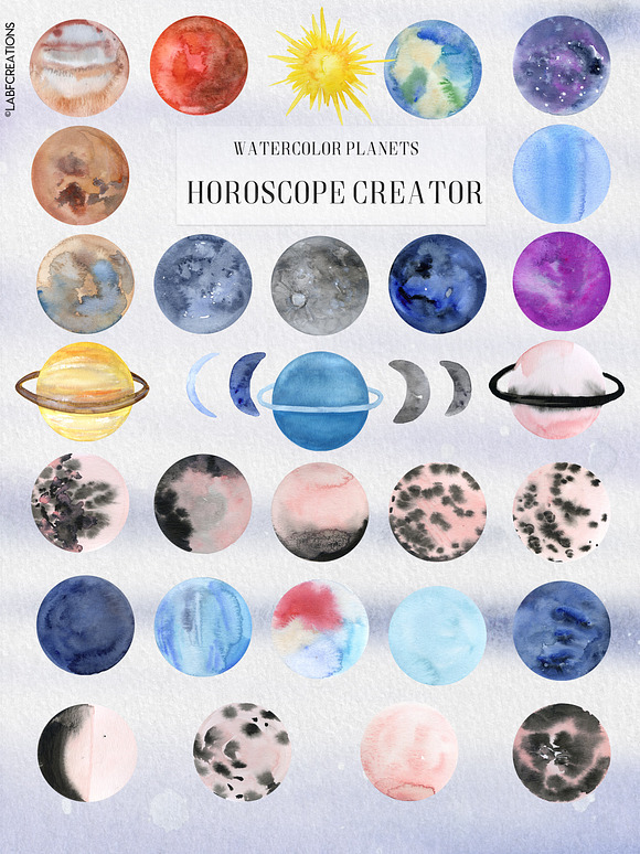 Horoscope Zodiac Creator in Illustrations - product preview 11