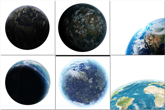 30 Creative Earth Planet, Globe in Objects - product preview 4