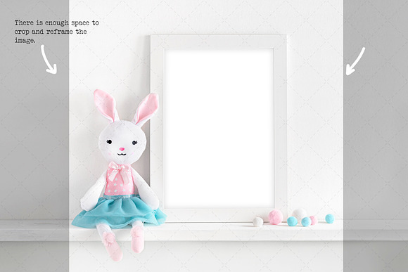A4 nursery frame mockup in Print Mockups - product preview 5