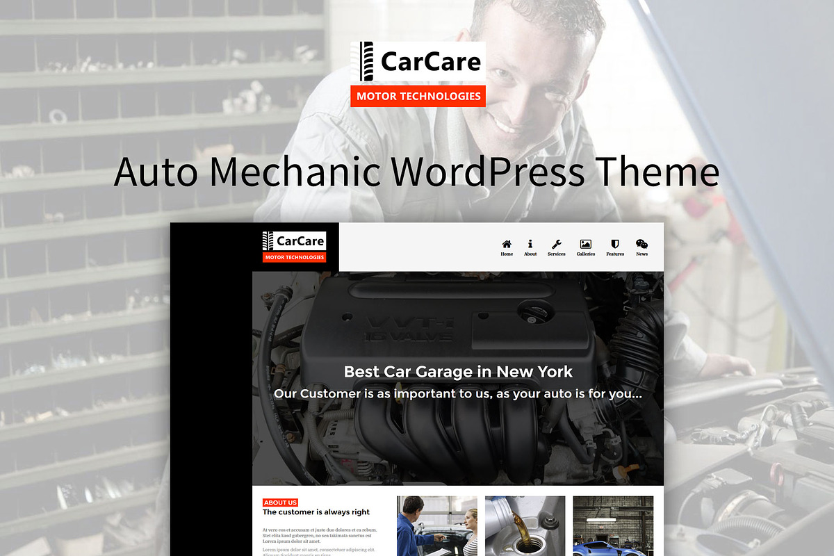 Carcare - Auto Mechanic WP Theme in WordPress Business Themes - product preview 8