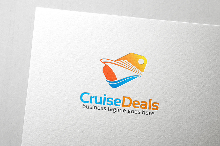 Cruise Deals Logo in Logo Templates - product preview 8