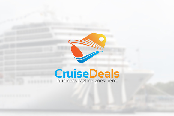 Cruise Deals Logo in Logo Templates - product preview 1