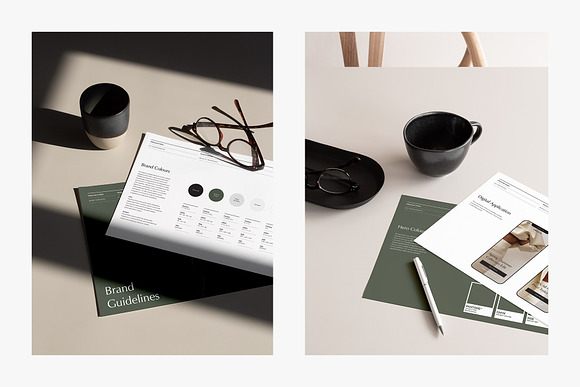 ODESSA / Brand Guidelines in Brochure Templates - product preview 8