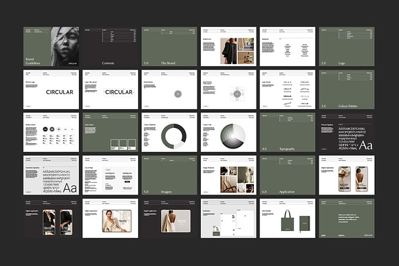 ODESSA / Brand Guidelines in Brochure Templates - product preview 9