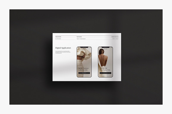 ODESSA / Brand Guidelines in Brochure Templates - product preview 10