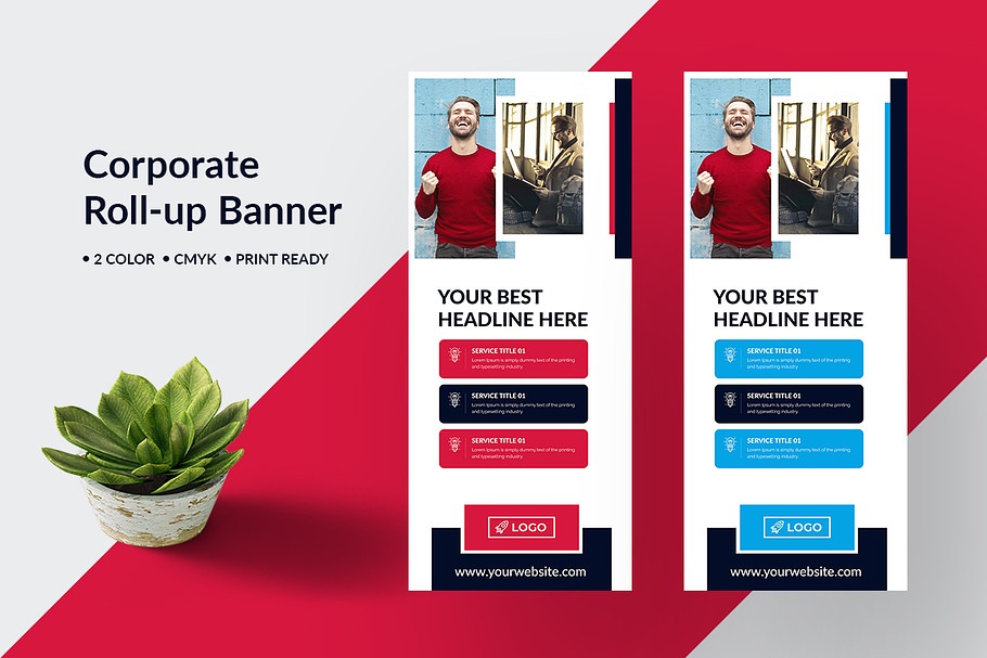 Best Corporate Rollup Banner in Flyer Templates - product preview 8