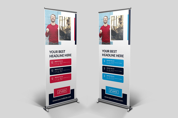 Best Corporate Rollup Banner in Flyer Templates - product preview 1