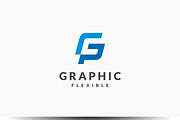 Letter G F Logo