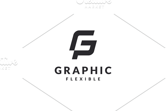 Letter G F Logo in Logo Templates - product preview 2