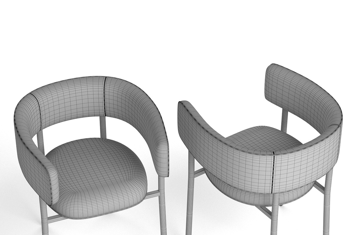 The Font Bold Armchair in Furniture - product preview 8