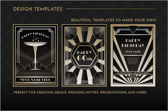 Art Deco Graphics Collection Vol 1 in Illustrations - product preview 1