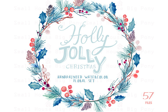 30%OFF - Holly Jolly Christmas in Illustrations - product preview 1