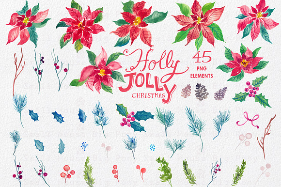 30%OFF - Holly Jolly Christmas in Illustrations - product preview 2