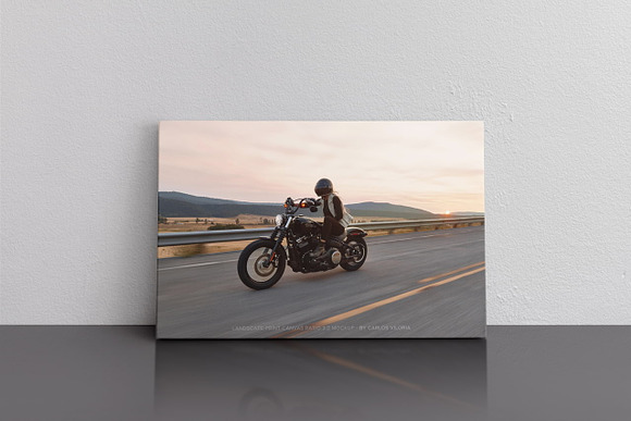 Landscape Canvas Ratio 3x2 Mockup 01 in Mockup Templates - product preview 2
