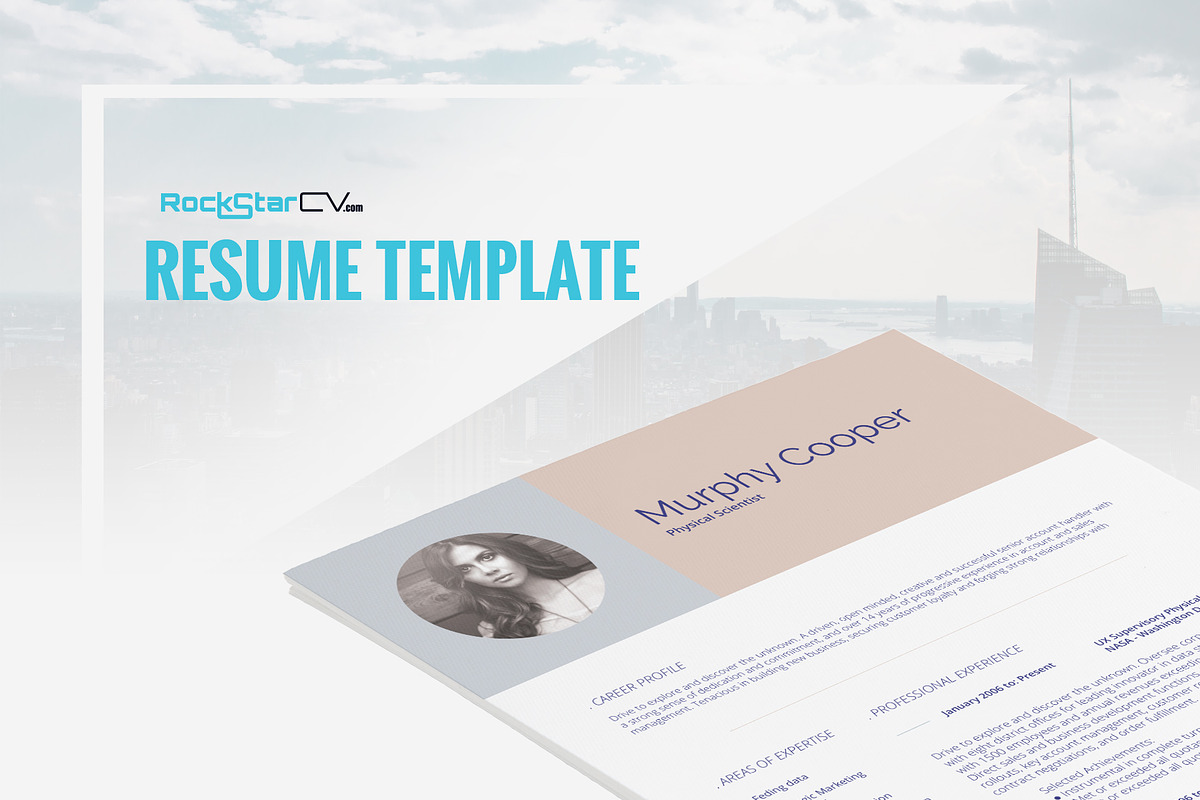 Resume Template Murphy in Resume Templates - product preview 8