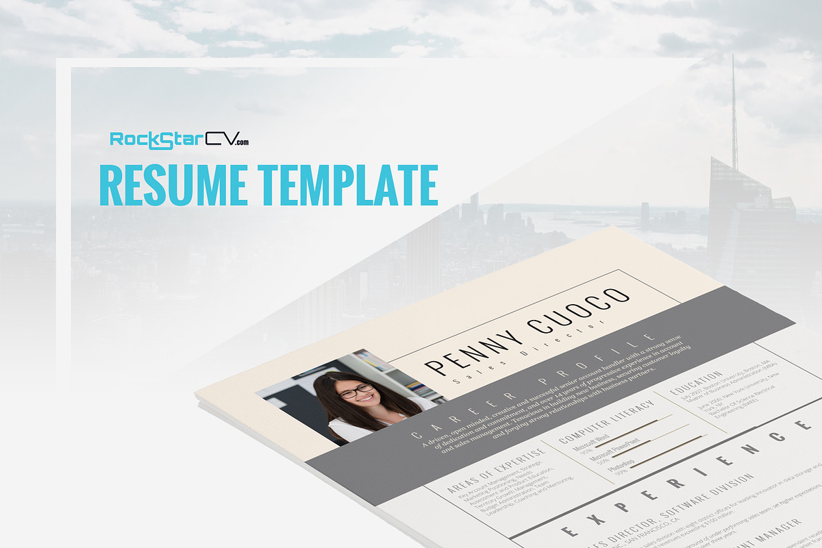 Resume Template Sirius in Resume Templates - product preview 8