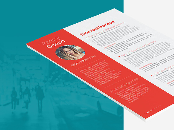 Resume Template Tucana in Resume Templates - product preview 6
