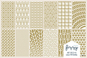 12 x EPS JPG Art Deco Gold Patterns