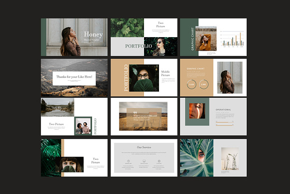 HONEY Lookbook - Powerpoint in PowerPoint Templates - product preview 8