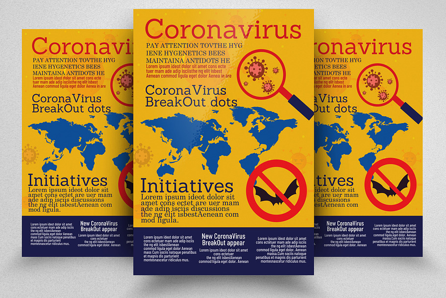 Corona Virus Prevention Flyer