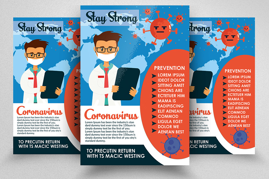 Coronavirus Safety Initiatives Flyer