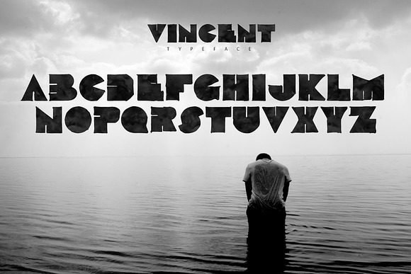 Vincent Grunge Font in Display Fonts - product preview 1