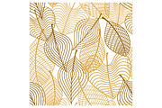 Seamless pattern of yellow and orang