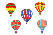Colorful air balloons