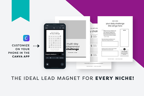 Challenge Lead Magnet in Email Templates - product preview 6