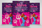 Shiva Hindu Lord Flyer/Poster