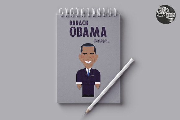 BARACK OBAMA in Illustrations - product preview 4