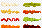Collection sauces icons