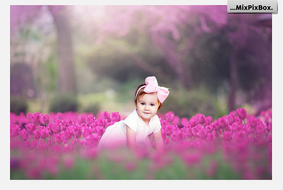 Spring Tulips Backdrop in Add-Ons - product preview 2