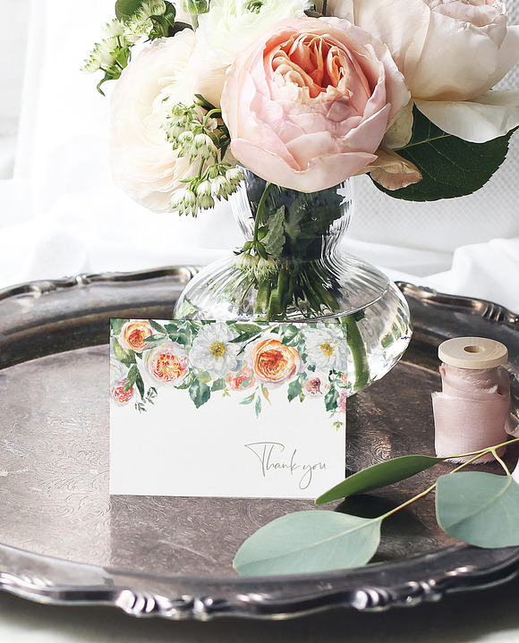 Botanical Watercolor Luxury Florals in Illustrations - product preview 39
